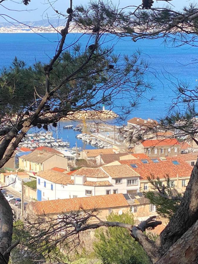 Authentique T3 Calme Entre Mer Et Calanques Marselha Exterior foto