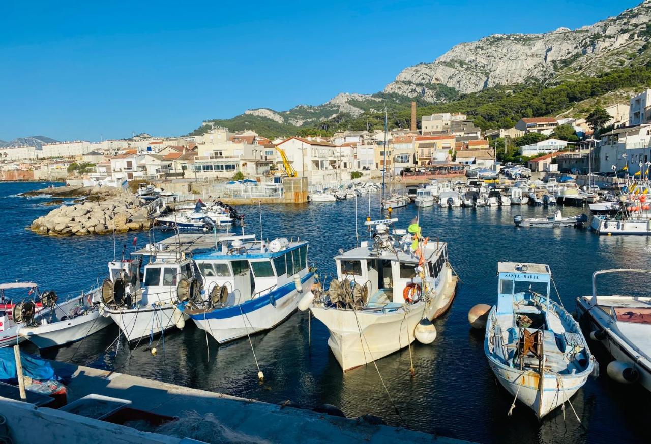 Authentique T3 Calme Entre Mer Et Calanques Marselha Exterior foto